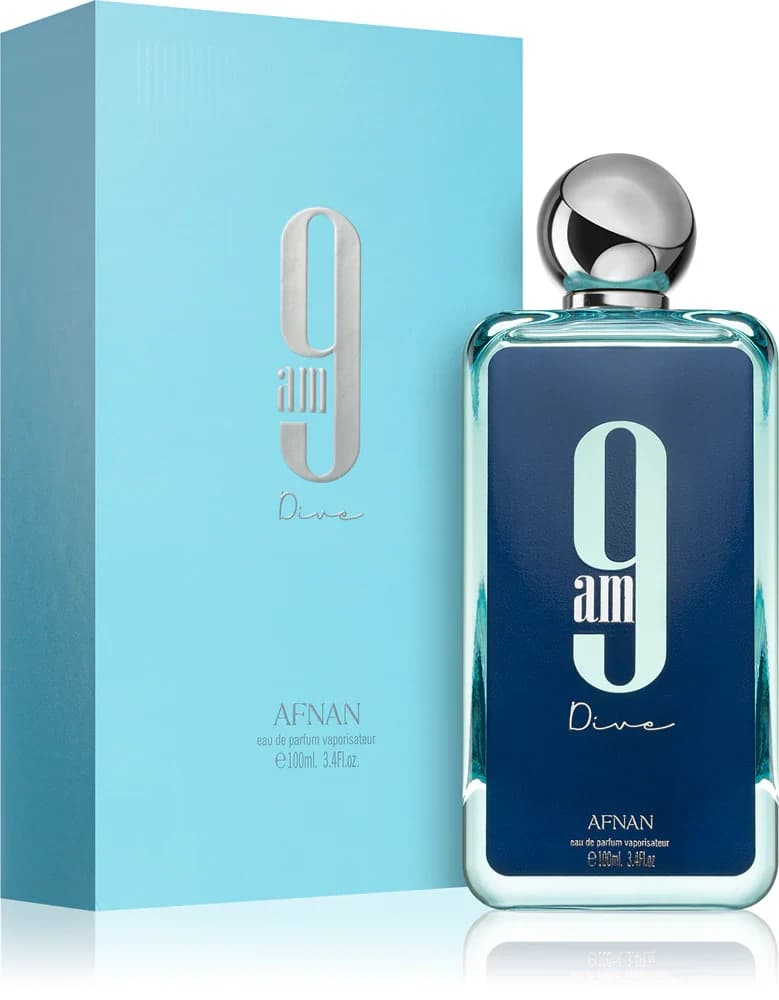 Afnan 9AM Dive EDP Unissexo 100ml